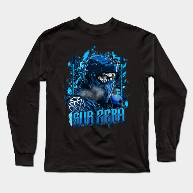 Sub-Zero Long Sleeve T-Shirt by Brom Store